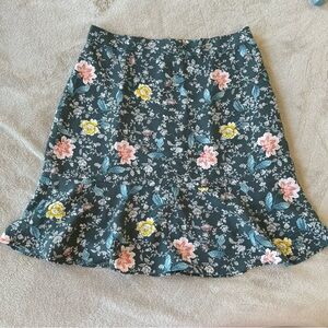 Loft Floral Skirt